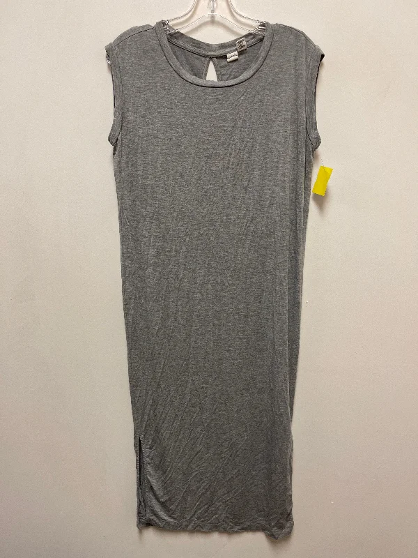 Dress Casual Maxi By Artisan Ny In Grey, Size: S