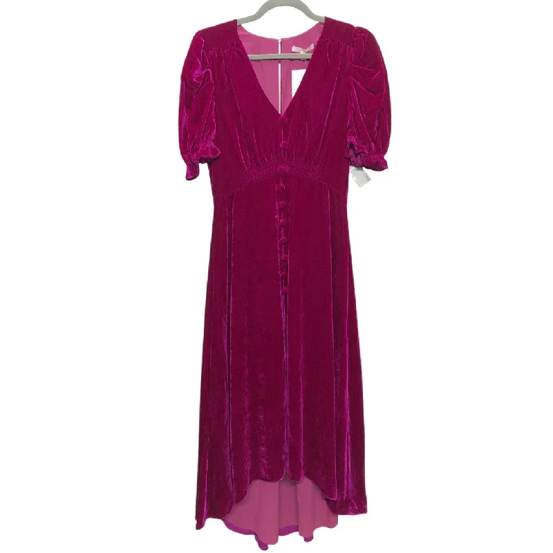 Dress Casual Maxi By Cmc In Pink & Purple, Size: S