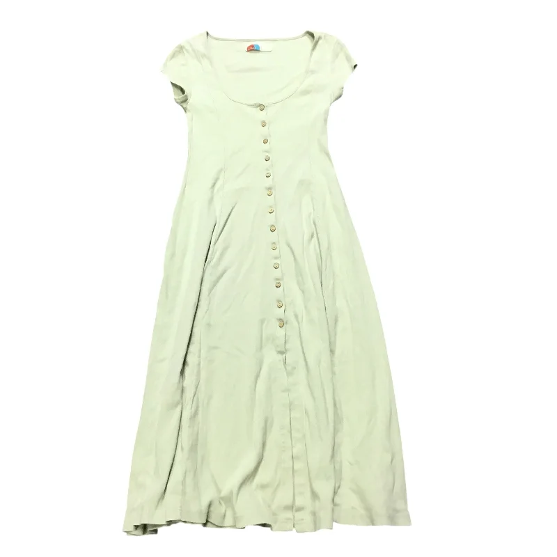 Dress Casual Maxi By Free People In Green, Size: Xs