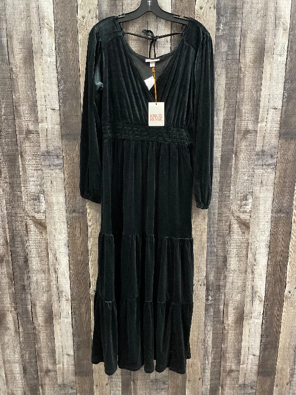 Dress Casual Maxi By Knox Rose In Black, Size: M