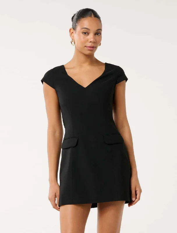 Layla Cap Sleeve Mini Dress