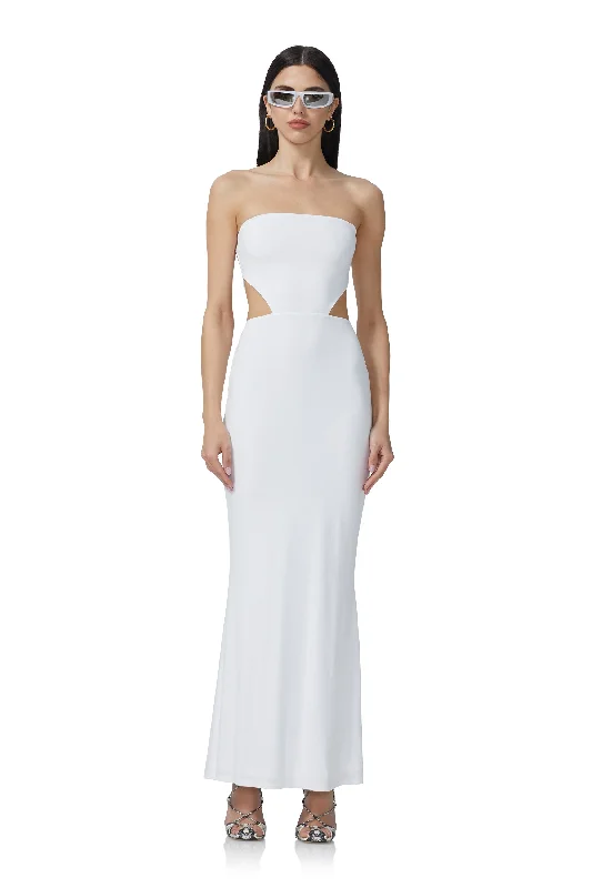 Livia Maxi Dress - Bright White