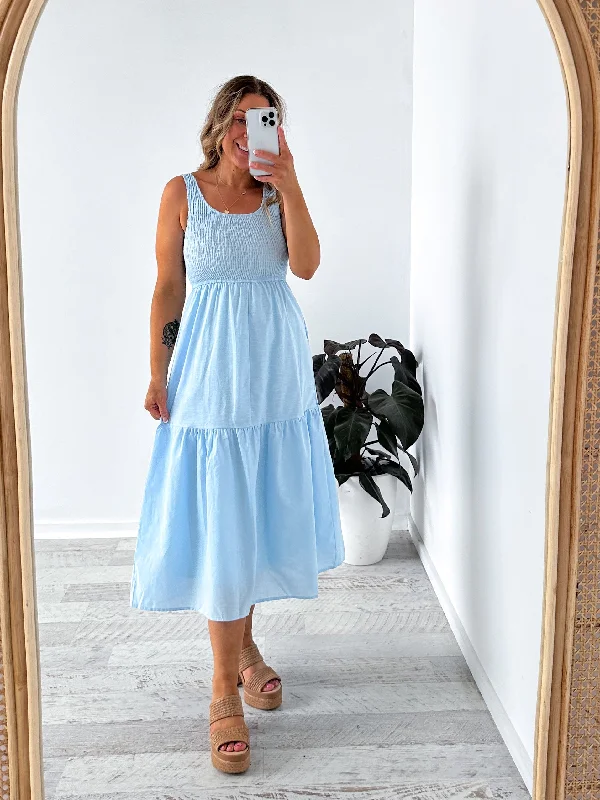 Lynn Dress - Baby Blue