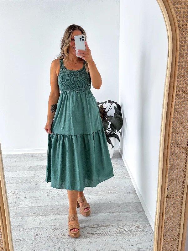 Lynn Dress - Jade