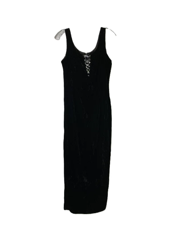 Dress Party Long By Jessica Mcclintok In Black, Size: 10