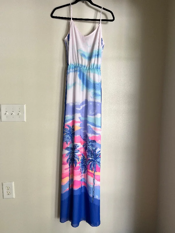 Dress Party Long By Lilly Pulitzer In Multi-colored, Size: Xs