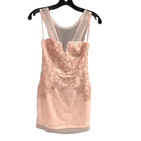 Dress Party Short By Bcbgmaxazria In Pink, Size: S