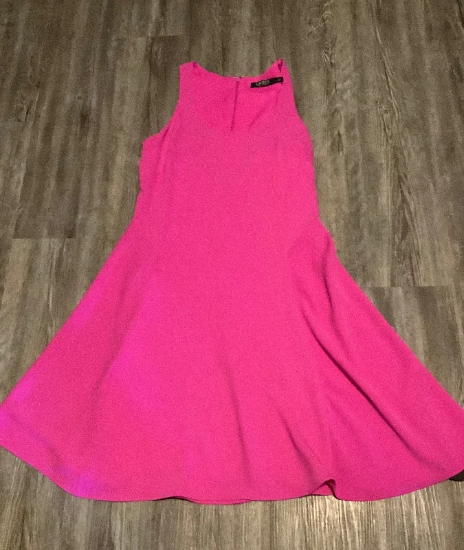 Dress Party Short By Lauren By Ralph Lauren In Pink, Size: 4