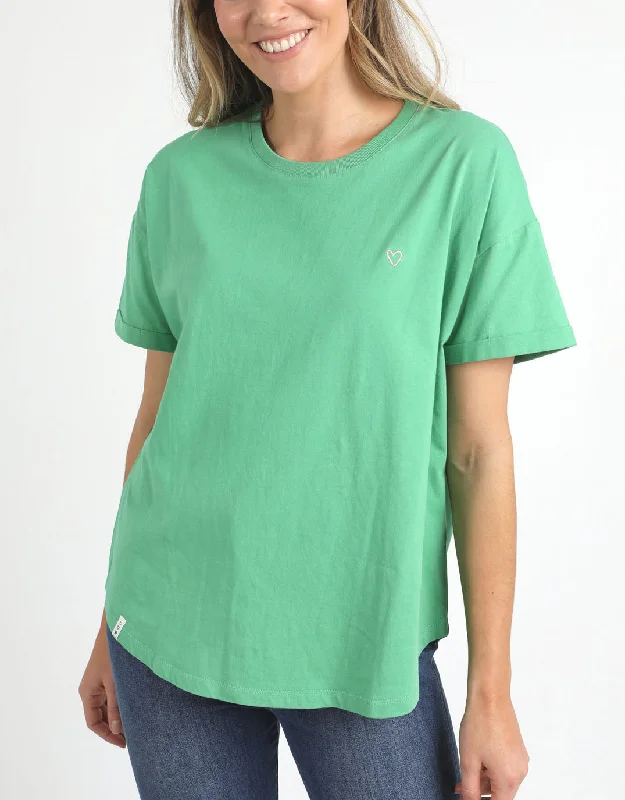 Halli Short Sleeve Tee - Greenbriar