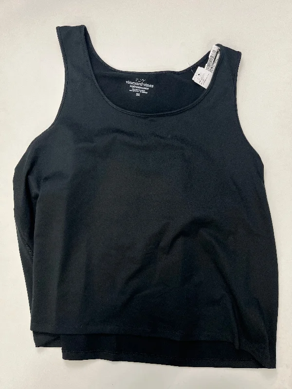 Black Athletic Tank Top Vineyard Vines, Size 3x