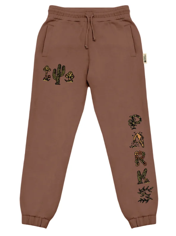 90s Doodle Parks Jogger - Dark Brown