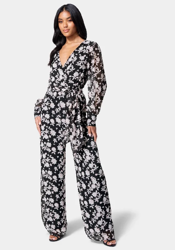 Printed Culotte Jumpsuit